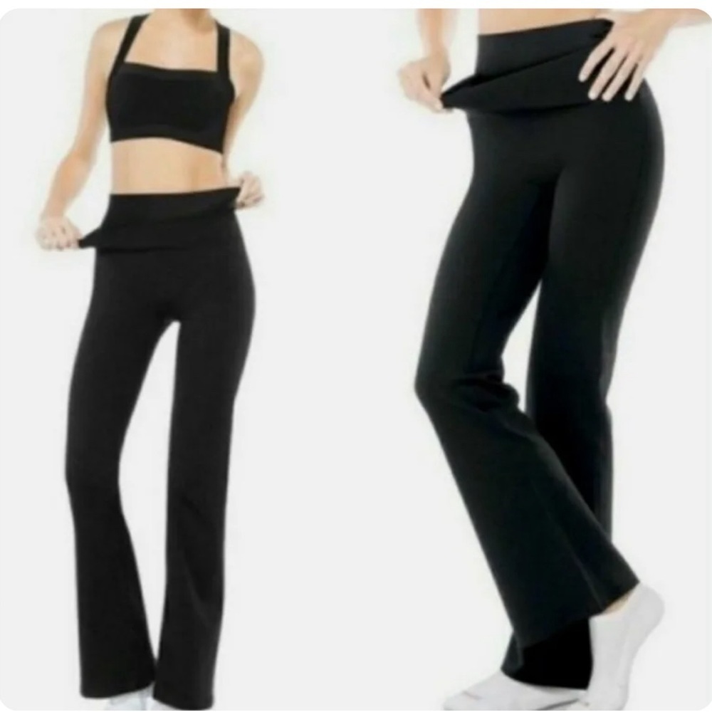 NWT SPANX Power Pant Flare Leg Leggings Size Small